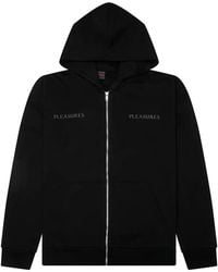 Pleasures - Graphic-Print Zip-Up Hoodie - Lyst