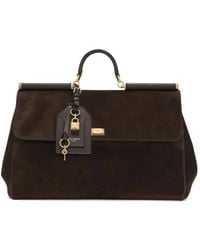 Dolce & Gabbana - My Sicily Large Leather Handbag - Lyst