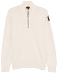 Parajumpers - Zip Mock-Neck Sweater - Lyst