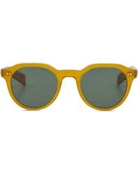 Eyevan 7285 - Round-Frame Acetate Sunglasses - Lyst