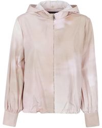 Fabiana Filippi - Floral-Print Hooded Jacket - Lyst