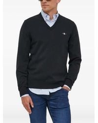 GANT - Pullover mit V-Ausschnitt - Lyst