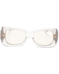 Saint Laurent - Howl Rectangle-Frame Sunglasses - Lyst