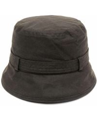 Barbour - Waxed Cotton Bucket Hat - Lyst