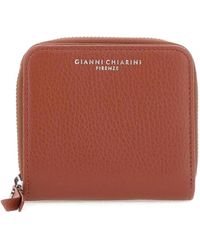 Gianni Chiarini - Zip-Around Leather Wallet - Lyst