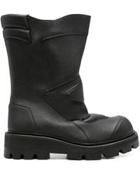 GmbH - Aeon Embossed Leather High-Shaft Boots - Lyst
