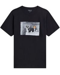 agnès b. - X Jim Jarmusch Brando Cotton T-shirt - Lyst