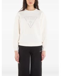 Guess - Sudadera Con Logo Triangular - Lyst