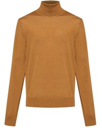 DSquared² - Logo-Detail Turtleneck Sweater - Lyst