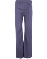 Seventy - Pantalones acampanados de lana - Lyst