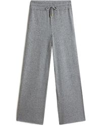 Woolrich - Drawstring Knitted Straight Trousers - Lyst