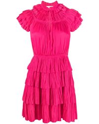 Ulla Johnson - Minivestido Vesna Con Volantes - Lyst