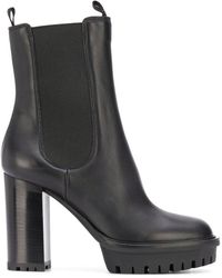 Gianvito Rossi - Chester 70mm Ankle Boots In Black - Lyst
