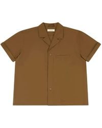 Entire studios - Strand Welt-Pocket Revere-Collar Shirt - Lyst