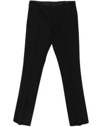 Prada - Compact-Gabardine Straight-Leg Trousers - Lyst