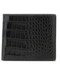 Tom Ford - Portemonnaie Mit Kroko-Muster - Lyst