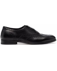 SCAROSSO Judy Lace-up Brogues - Black