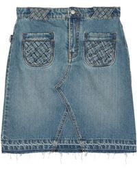 Zadig & Voltaire - Jingle Denim Midi Skirt - Lyst