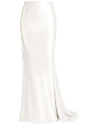 ALEXIA & ANTONIA - Bias-Cut Maxi Skirt - Lyst