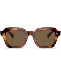 Oliver Peoples - Kienna Square-frame Sunglasses - Lyst