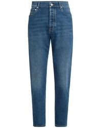 Brunello Cucinelli - Comfort Cotton Denim Iconic Fit Five-Pocket Trousers - Lyst