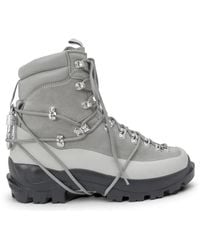 HELIOT EMIL - Carabiner-Detail Lace-Up Hiking Boots - Lyst