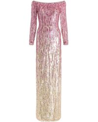 Jenny Packham - Marnie Sequin Maxi Dress - Lyst