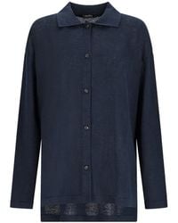 Max Mara - Collared Buttoned Cardigan - Lyst
