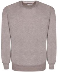Brunello Cucinelli - Cashmere And Silk Lightweight Sweater - Lyst