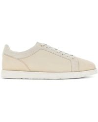 Brunello Cucinelli - Suede Panelled Sneakers - Lyst