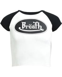 BREATH - Logo-Print Short-Sleeve T-Shirt - Lyst