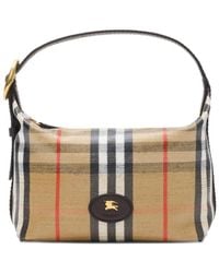 Burberry - Mini Highlands Check Shoulder Bag - Lyst