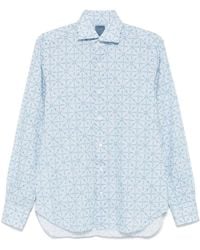 Barba Napoli - Printed Shirt - Lyst