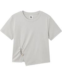 B+ AB - Ring-Detail T-Shirt - Lyst