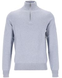 Bompard - Jersey Côme De Cachemira Con Cremallera En El Cuello - Lyst