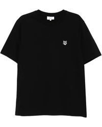 Maison Kitsuné - Fox Head Comfort Tee-Shirt - Lyst