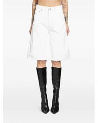 Coperni - Knee-Length Shorts With Relaxed Fit - Lyst