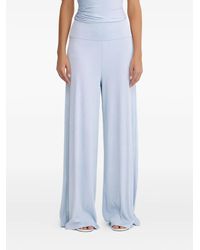 Significant Other - Textured Wide-Leg Trousers - Lyst