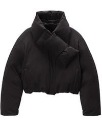 Alexander Wang - クロップド パデッドジャケット - Lyst