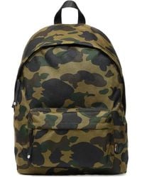 A Bathing Ape - 1St Camo Cordura-Day Backpack - Lyst