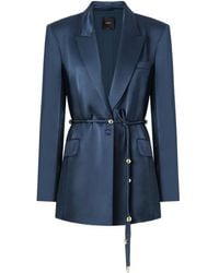 Pinko - Carillon Belted Jacket - Lyst
