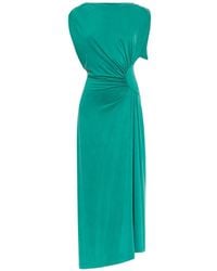 IRO - Eoane Gathered-Detail Maxi Dress - Lyst