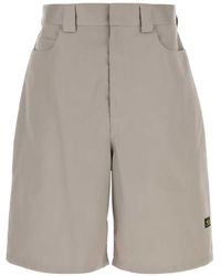 Balenciaga - Cotton Bermuda Shorts - Lyst