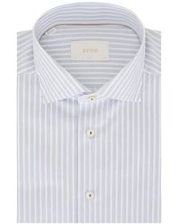 Eton - Striped Shirt - Lyst