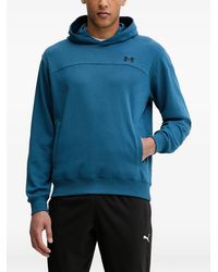 Under Armour - Rival Lightweight Logo-Patch Hoodie - Lyst