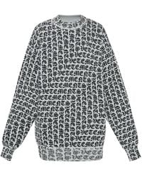 Vetements - Logo-Intarsia Sweater - Lyst