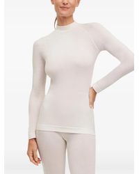 FALKE - High-Neck Long-Sleeve Top - Lyst