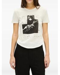 Ann Demeulemeester - Floor Curved-Hem T-Shirt - Lyst