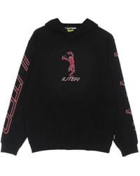 Iuter - Sudadera Con Esqueleto Estampado Y Capucha Con Logo - Lyst
