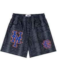 Eric Emanuel - Short Ee Basic En Mesh X Ny Mets - Lyst